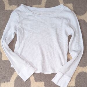 Light Blue Long Sleeve Top